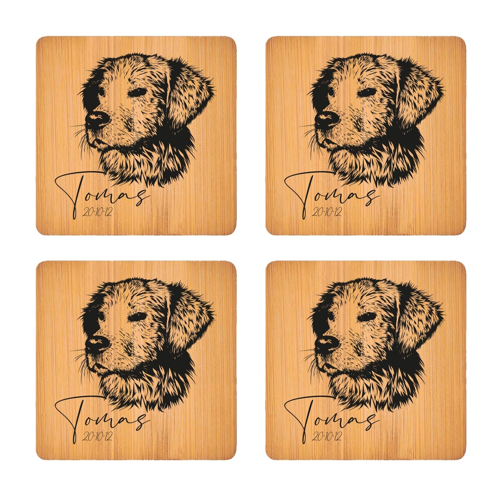 Portavaso / Destapador / Mascotas Vector
