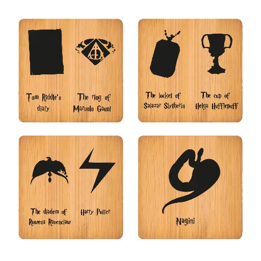 Portavaso / Destapador / Harry Potter Horcruxes