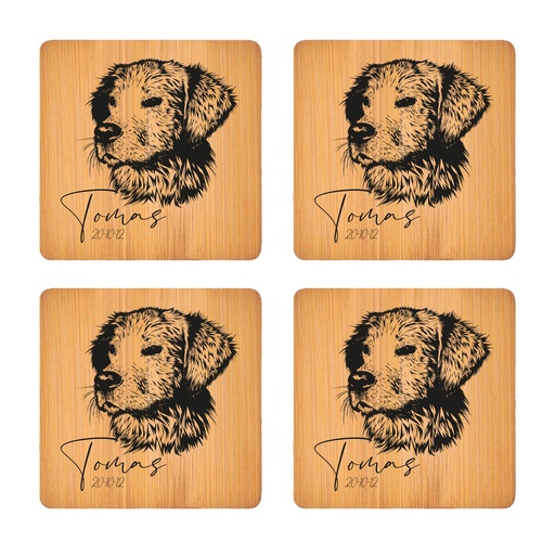 Portavaso / Destapador / Mascotas Vector