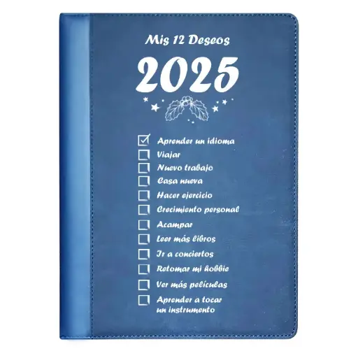 ﻿Libreta tipo cuero con 100 hojas﻿