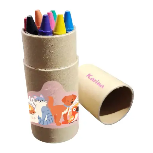 ﻿Crayonera de cartón﻿